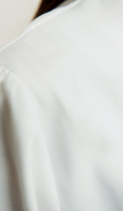 Shirt With Asymmetrical Buttoning